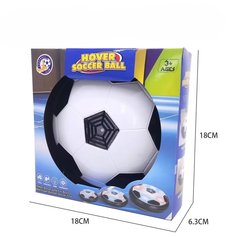LED Hover Soccer Ball - Air Power Training Ball Playing Football Indoor Outdoor Game - Birthday Gifts for Kids - Soccer