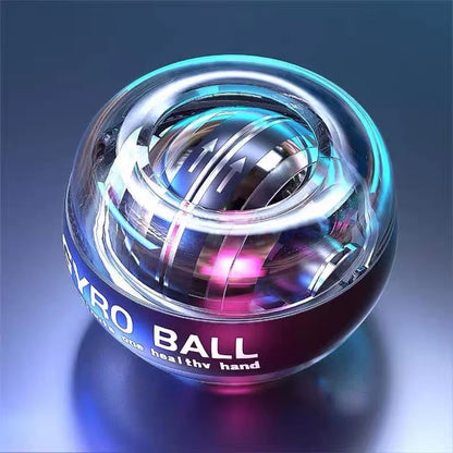 Power Ball Wrist Trainer Ball Wrist Strengthener Gyro Self-Starting Forearm Trainer Gyro Ball for Strengthening Muscles